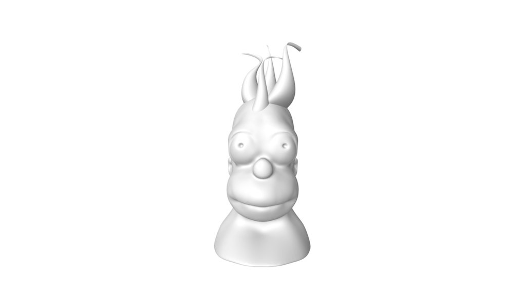 Homer Hair Style 2