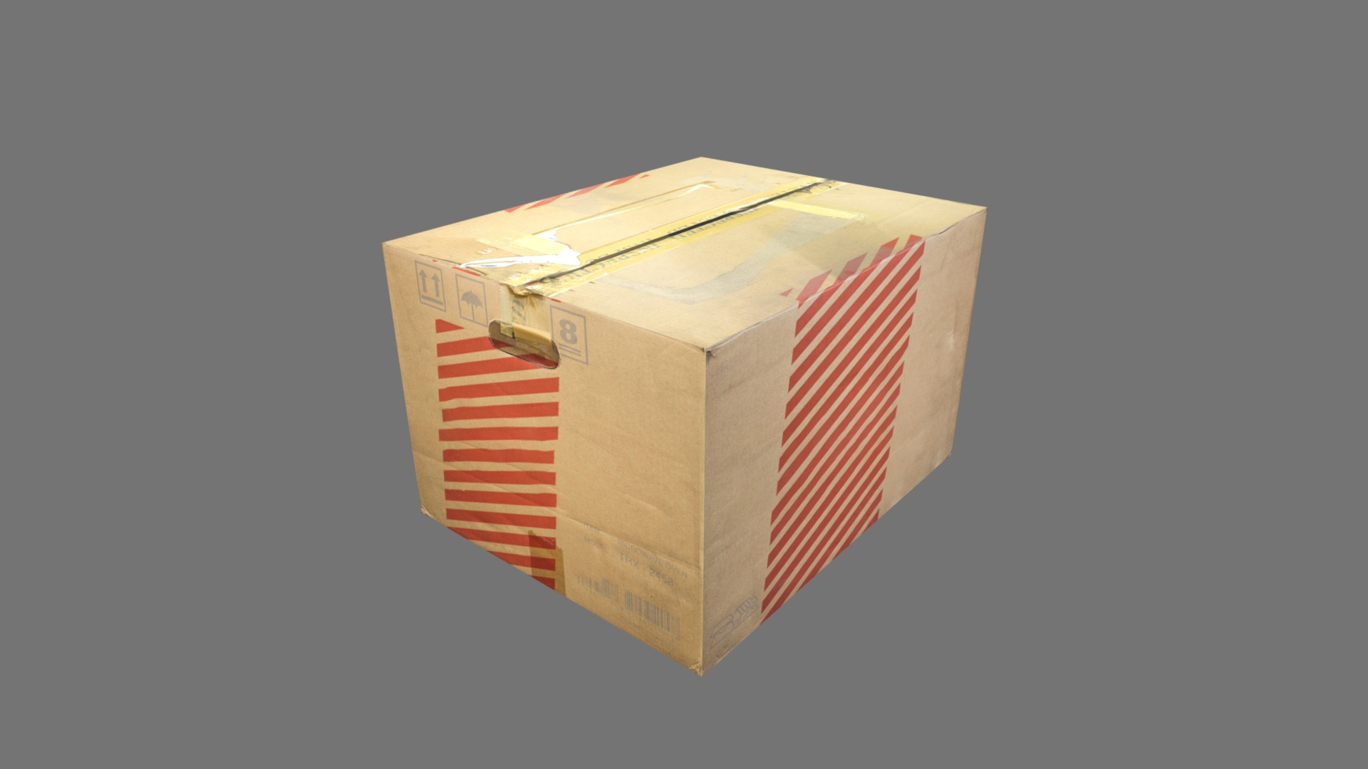 3D model Box 06 - This is a 3D model of the Box 06. The 3D model is about a few boxes of cigarettes.