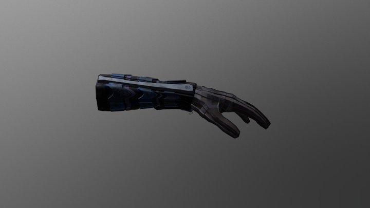 Death's Hand Glove Weapon 3D Model