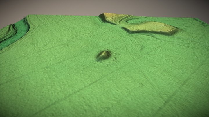 Ģērķu Dieva (Upuru) kalns – Gratis 3D-model STL