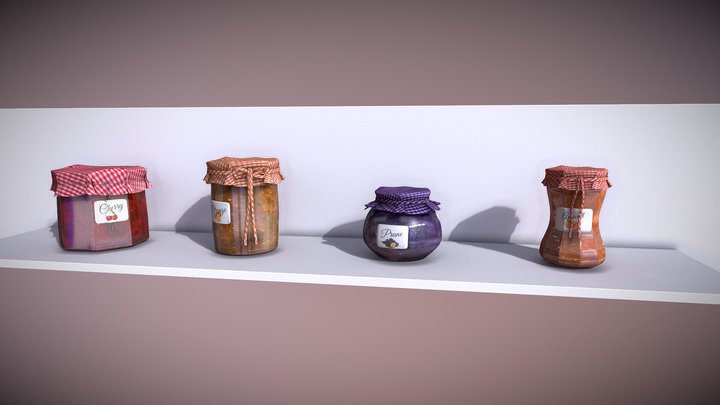 Homemade Marmalade 3D Model