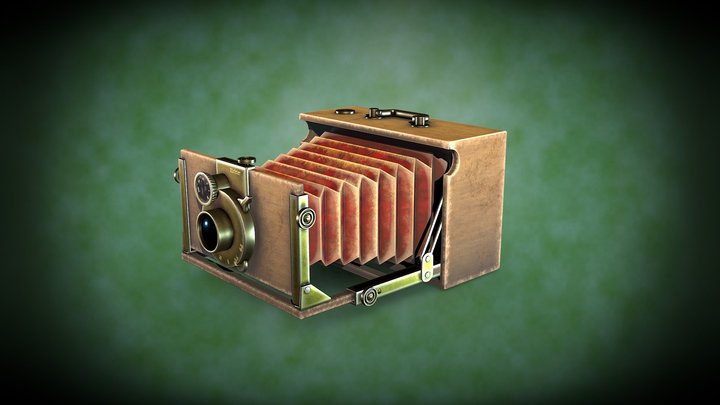 Vintage camera – Kostenloses 3D-Modell STL