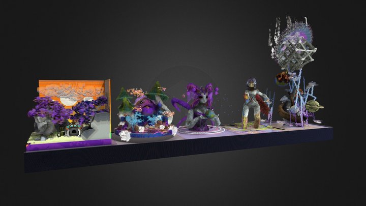 TOP 5 BUILDBATTLE 3D Model