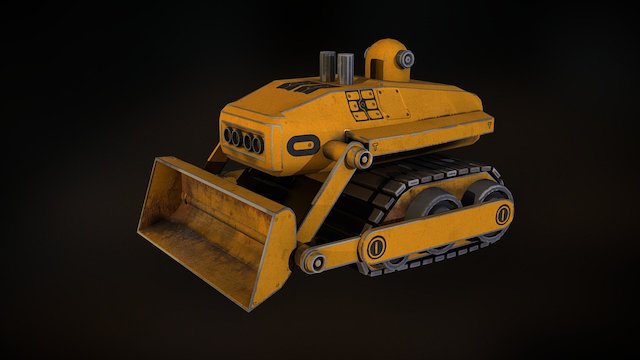 Excavation Digger for Infinite Desolation 3D Model