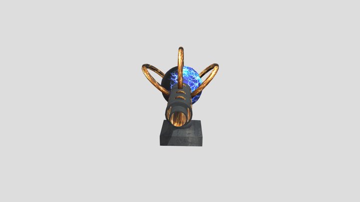 Tesla Turret 3D Model