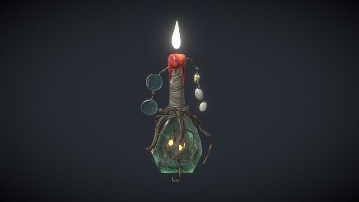[STUDENT WORK] Magic vial 3D Model