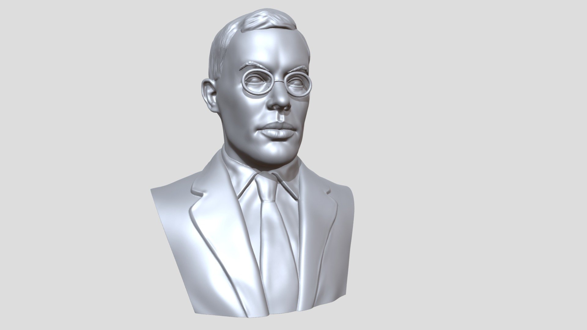 Ilya Ilf 3D model by Rouker [127301d] Sketchfab