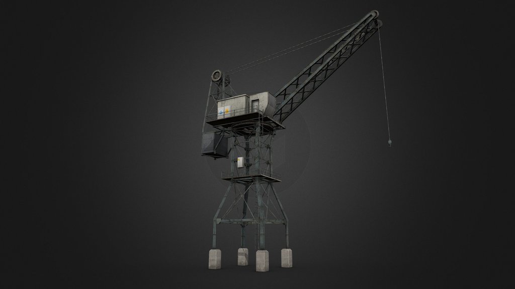Midsize Dock Crane