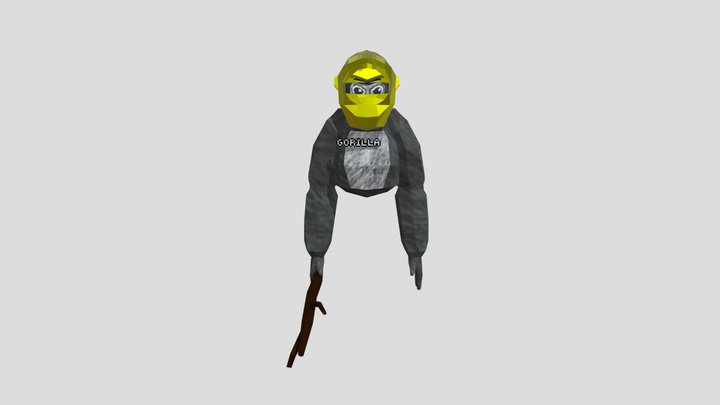 Gorilla_tag_moderator 3D Model