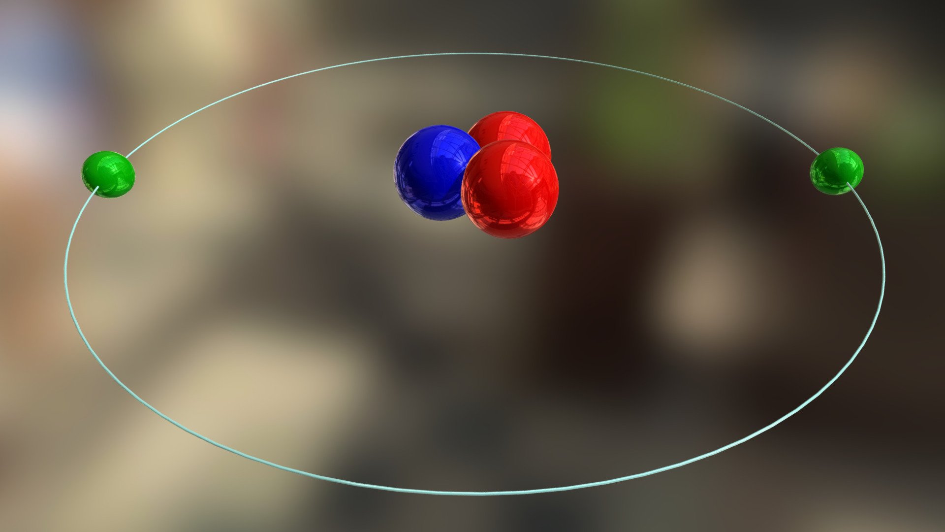 Atomo de Helio-3 - Download Free 3D model by uperesito (@uperesito)  [1276bf4]