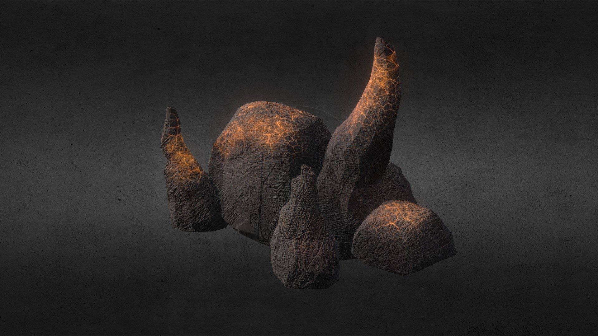 Volcanic Rocks - 3D model by danni_the_ghost [1276ea1] - Sketchfab