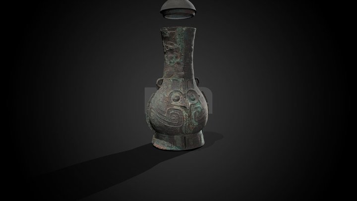 Ritual Wine Vessel, 12th-11th century BCE – Free 3D Model STL