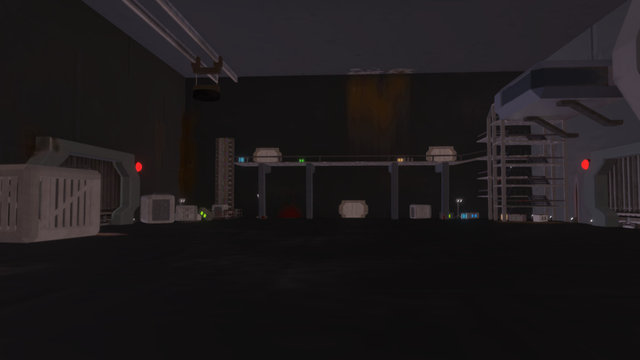 Hangar Bay 3D Model