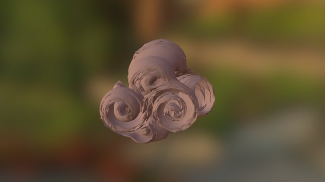 swirled 3D Model