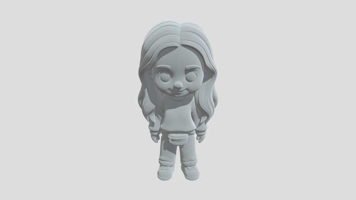 Cozy Everyday Doll 3D Model
