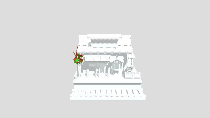 Block Out_ Scene 3D Model