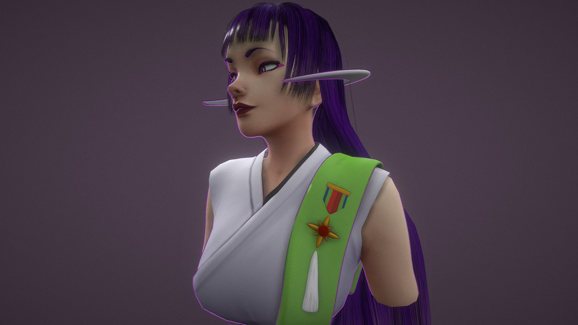 Featherine - 3D model by TomTrybus (@TomTrybus) [12789ff]