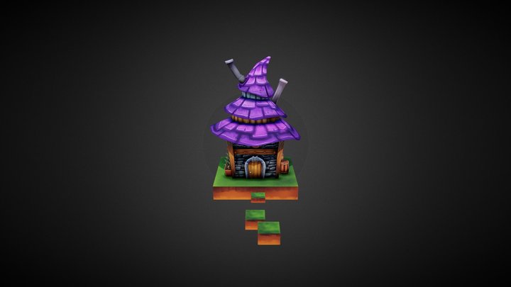 Small witch's house 3D Model