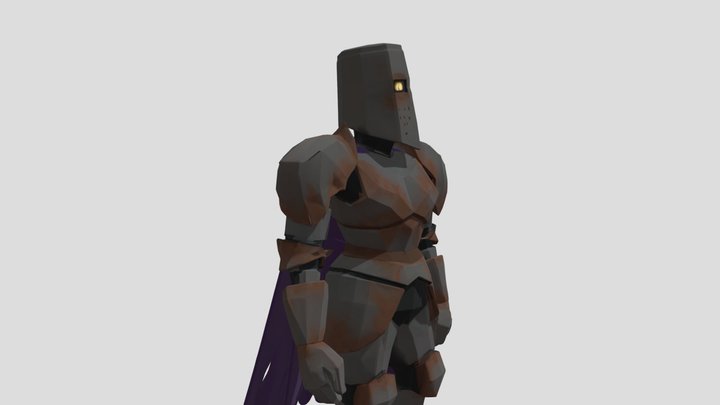 Undead Grave- Knight-female 3D Model