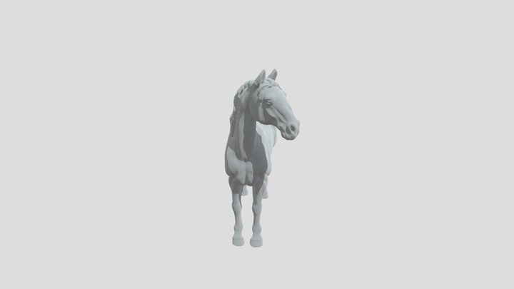 Majestic Steed 3D Model