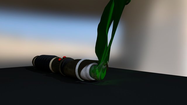 Saber Hilt 3D Model