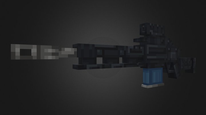 Precision Rifle 3D Model