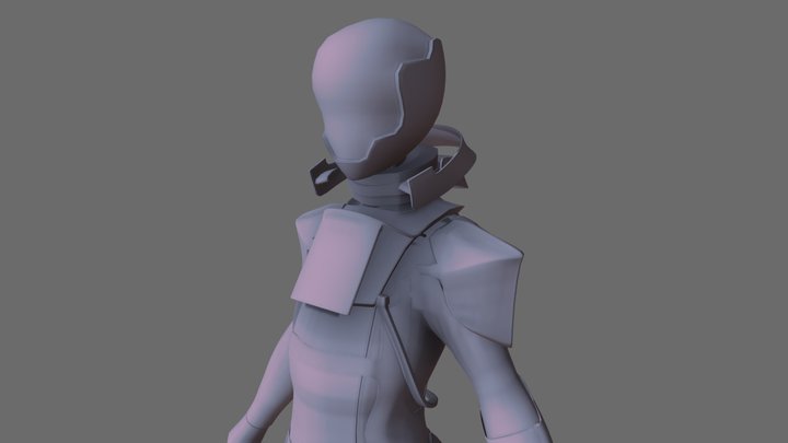 AN-E (Annie) 3D Model