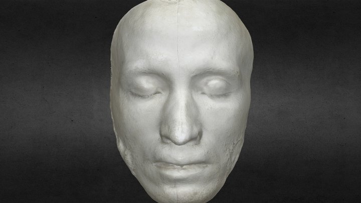 Alexander Pushkin’s Death Mask 3D Model