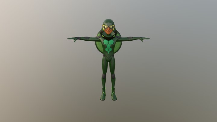 Carapace 3D Model