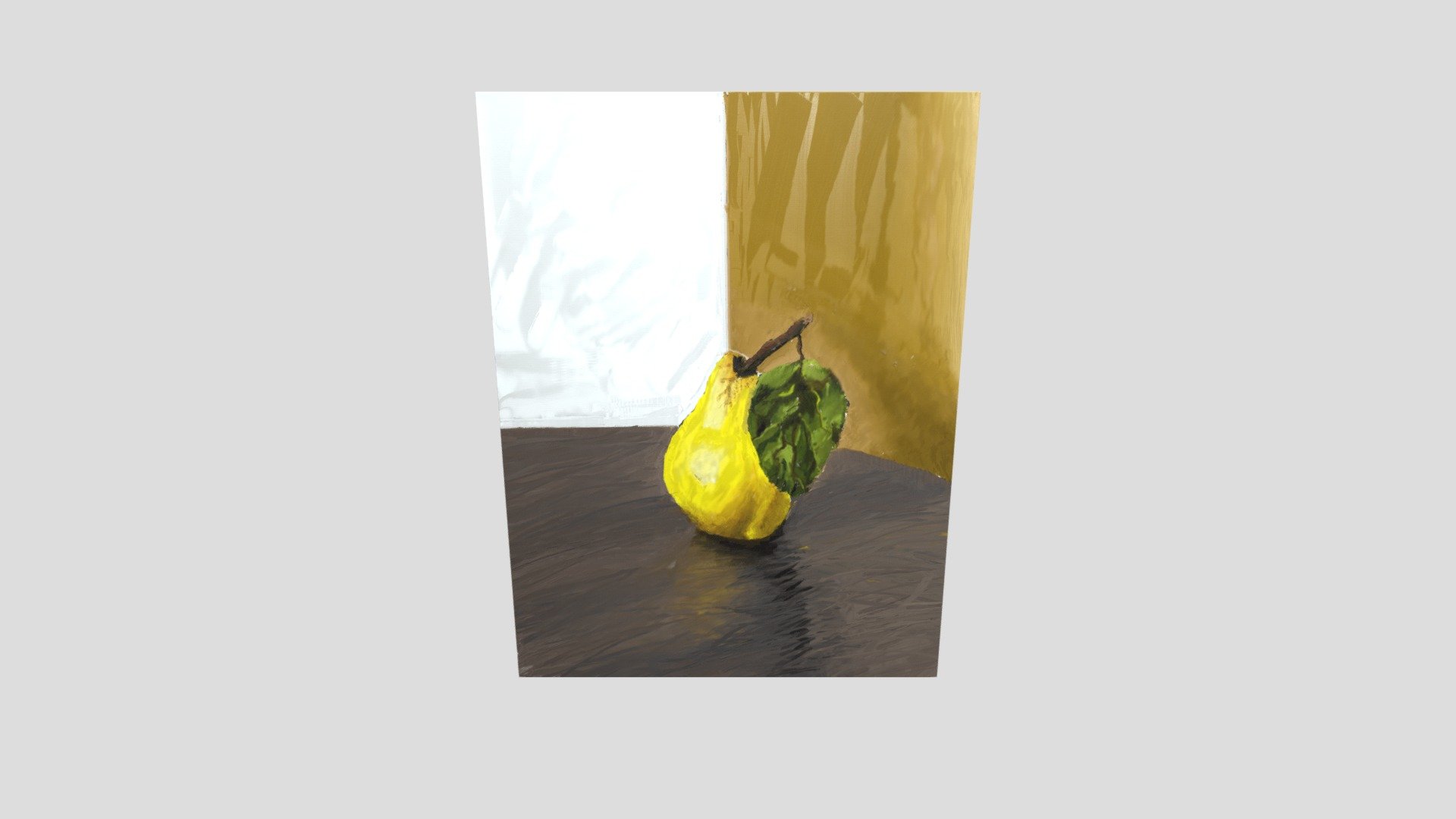 Pear in a table