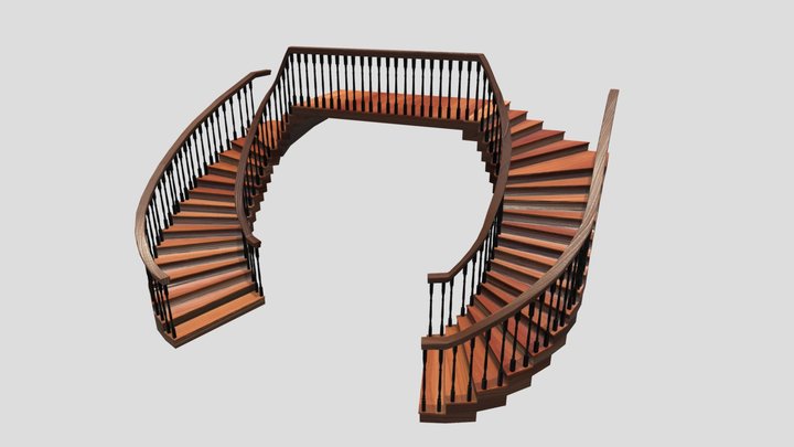 Stairs 3D Model