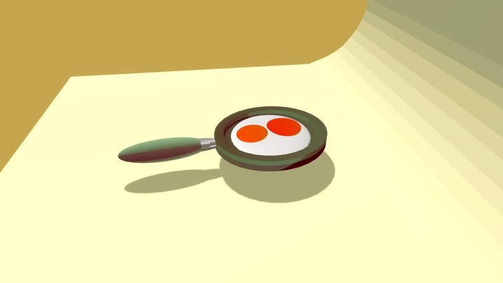 1.fryingpan 3D Model
