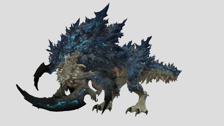 Bandersnatch - Blue Var - Final Fantasy XV 3D Model