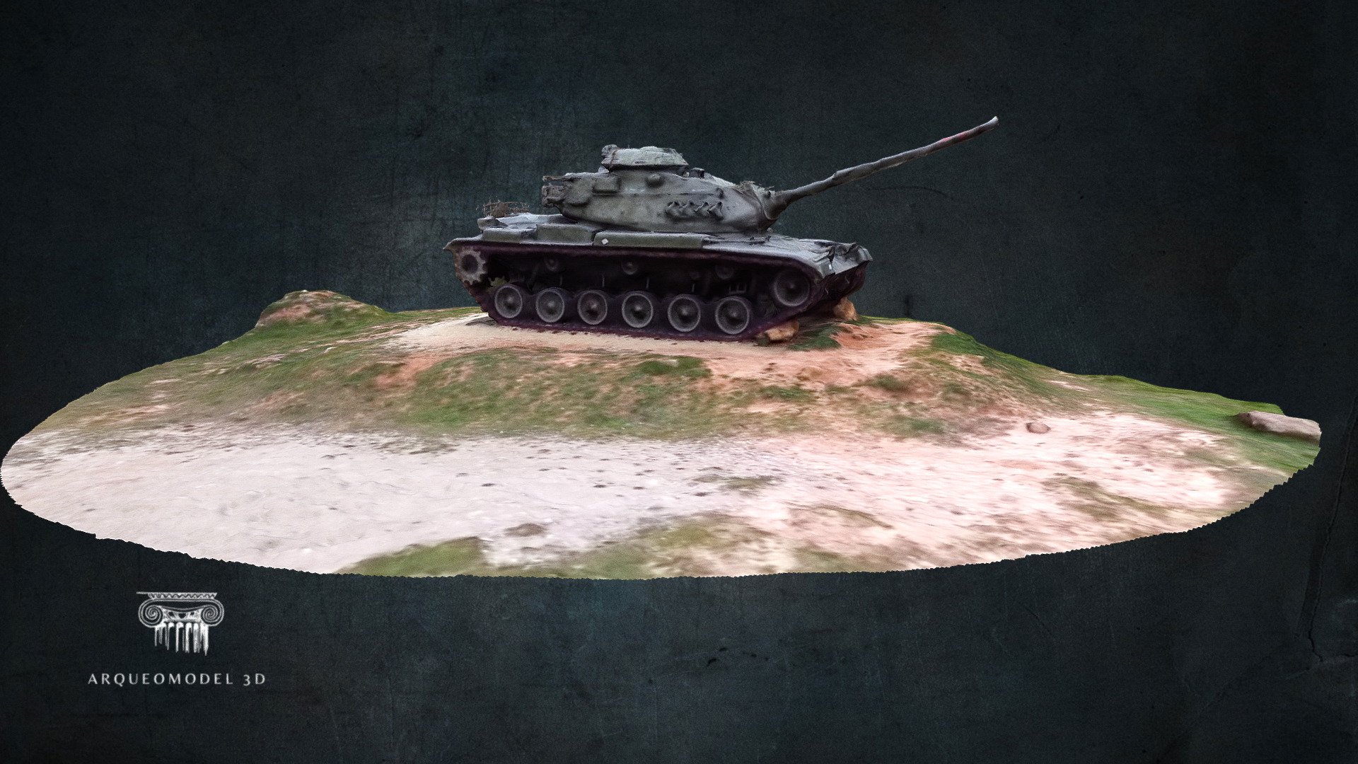 Carro de Combate M-60 A3E | SPAIN - Download Free 3D model by ...