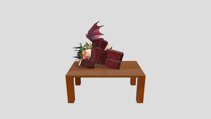 XZLOLLZX Chilling On A Table 3D Model