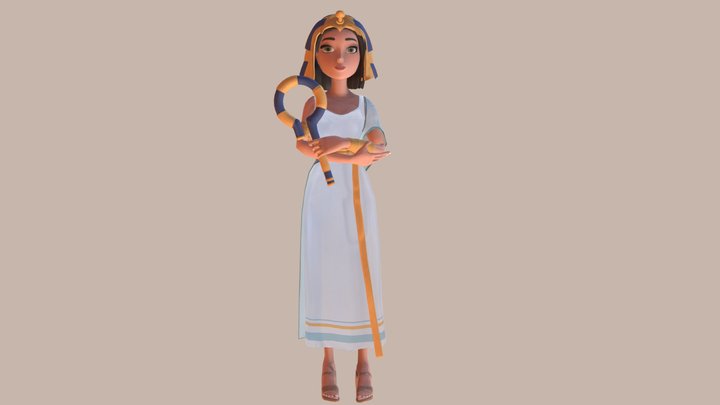 Cleopatra 3D Model