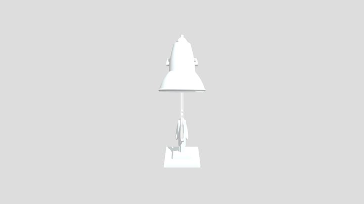 Rigged Lamp 3D Model