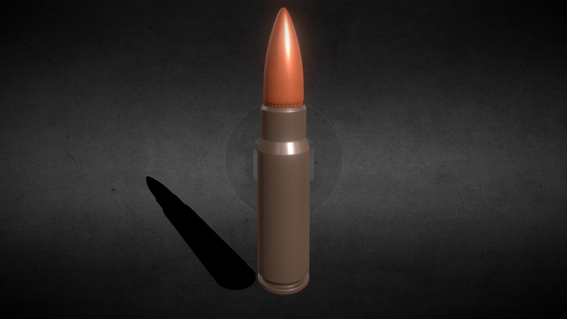 7.62x39mm Ultra Polygon (Ak47 Bullet)
