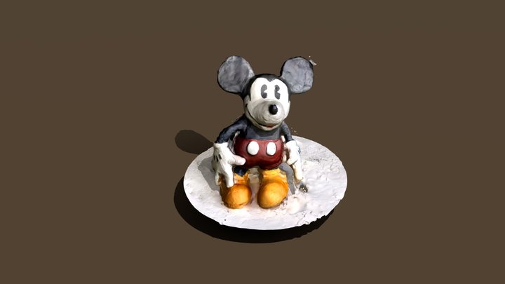 Mickey Mouse 3D Model