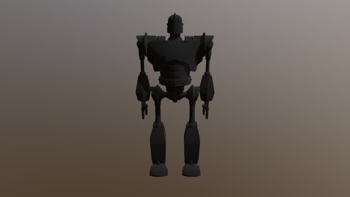 Iron Giant - Modelling Practice - WIP 3D Model