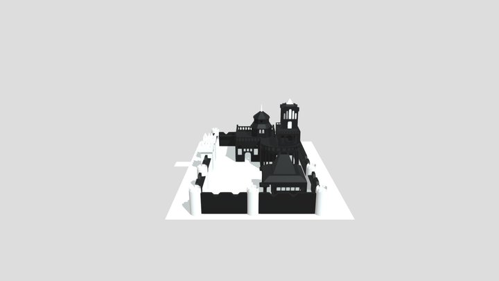 Castillo Fortaleza 3D Model