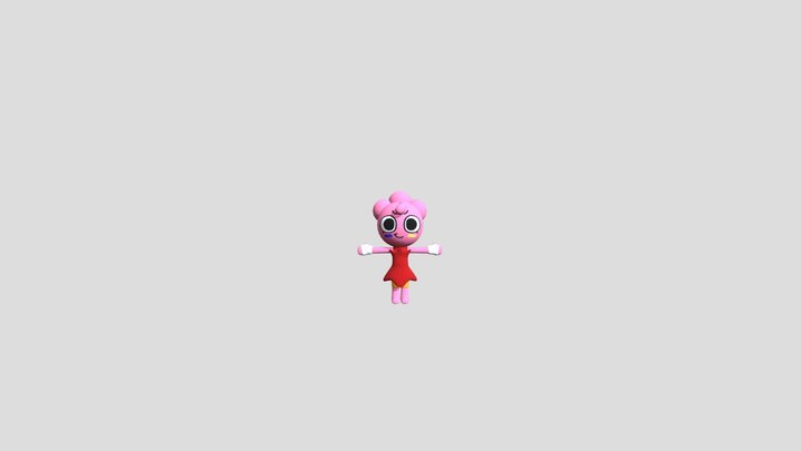 Gabby the Gumball 3D Model