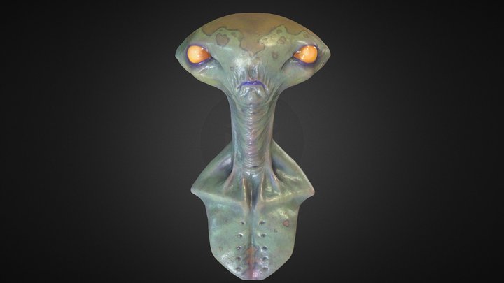 Alien ET 3D Model
