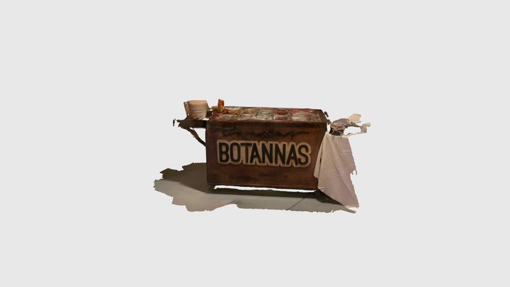 Candy Cart Scan for Wedding 3D Model