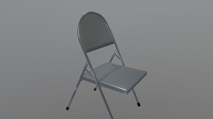 Metal Chair 3D Model