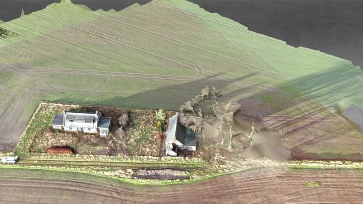 Abandoned Farm House 3D Model