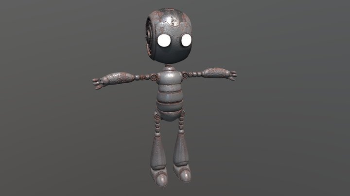 Robot-T 3D Model