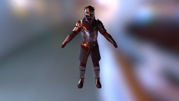 Demo Asset Preview: New Age Light Armour (SOA) 3D Model