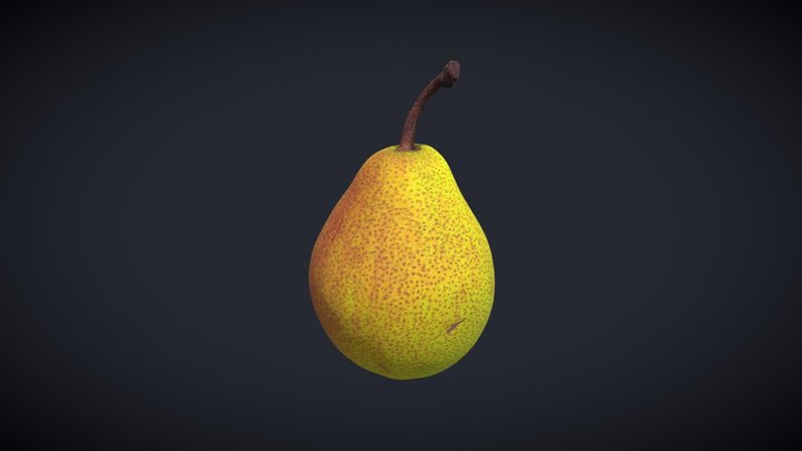 Pear_03 3D Model