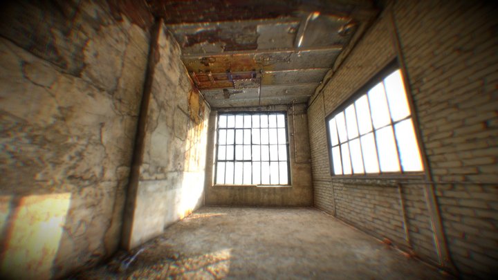 Pièce du contremaître - Site minier d'Arenberg 3D Model